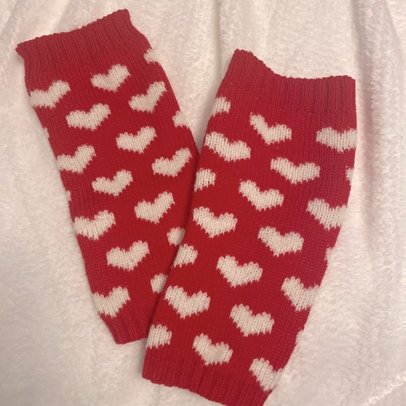 Reversible Heart Boot Cuffs! - Picture 2 of 5